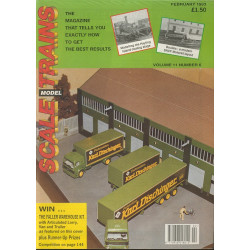 Scale Model Trains 1993 February