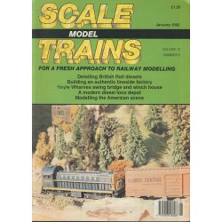Scale Model Trains 1992 January