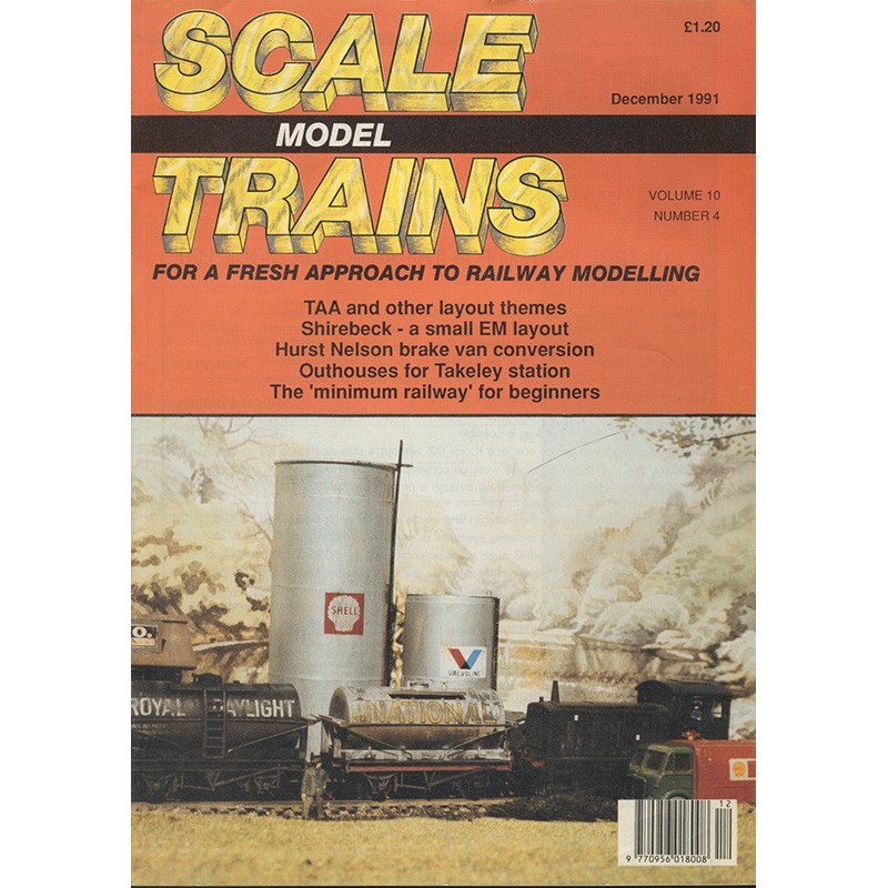 Scale Model Trains 1991 December
