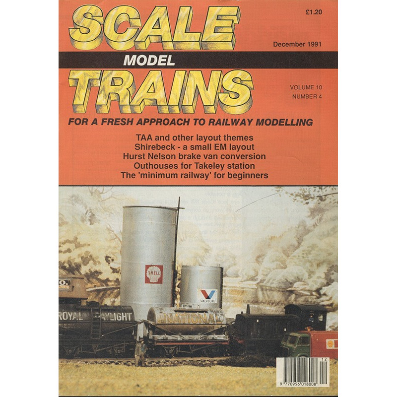 Scale Model Trains 1991 December