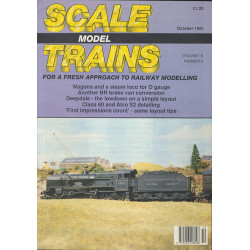 Scale Model Trains 1991 October