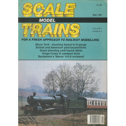 Scale Model Trains 1991 May