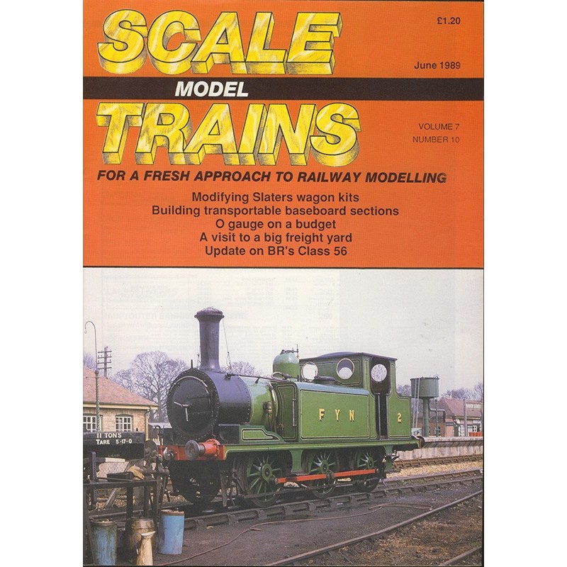 Scale Model Trains 1989 June