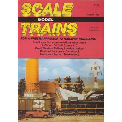 Scale Model Trains 1989 August