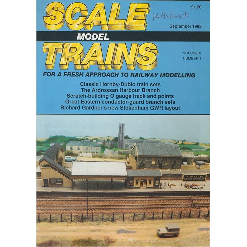 Scale Model Trains 1989 September