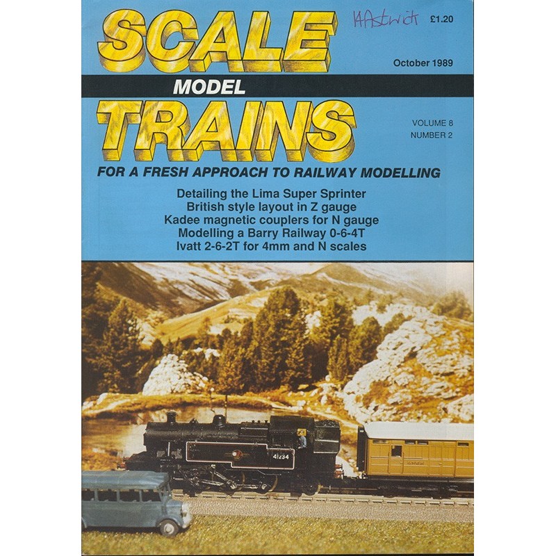 Scale Model Trains 1989 October