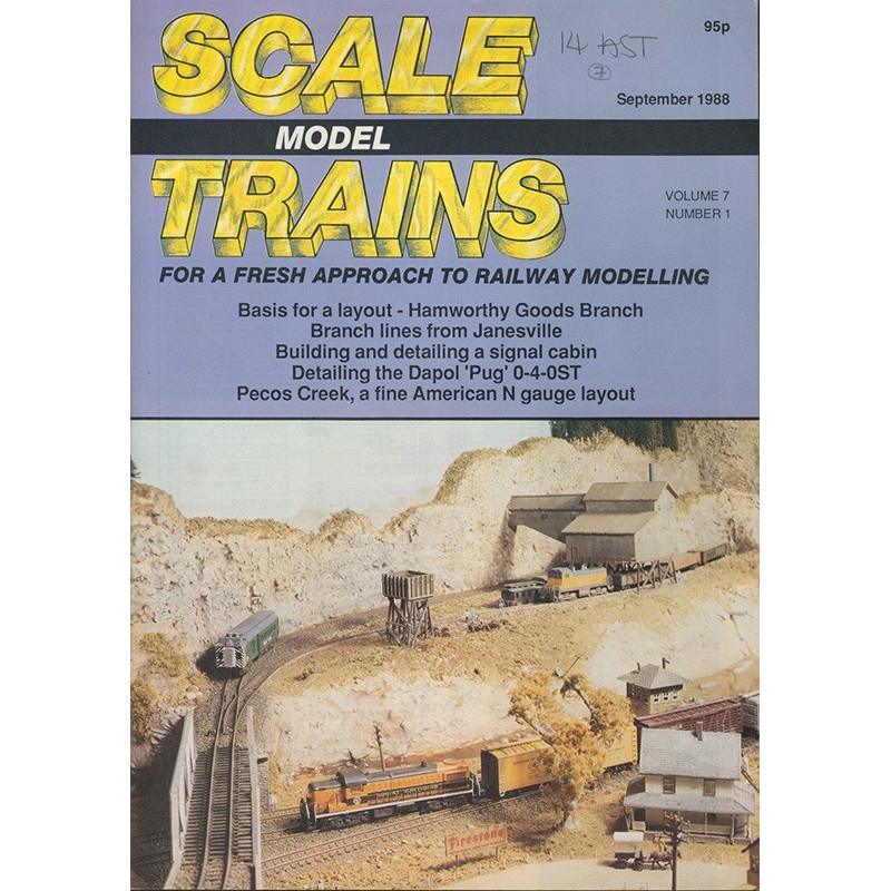 Scale Model Trains 1988 September