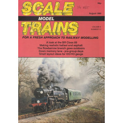 Scale Model Trains 1988 August