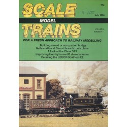Scale Model Trains 1988 July