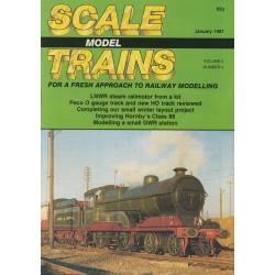 Scale Model Trains 1987 January