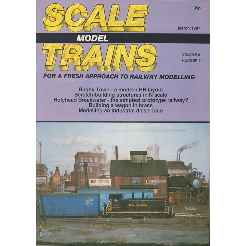 Scale Model Trains 1987 March