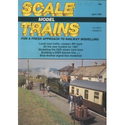 Scale Model Trains 1987 April