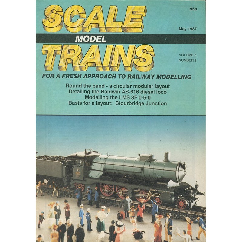 Scale Model Trains 1987 May
