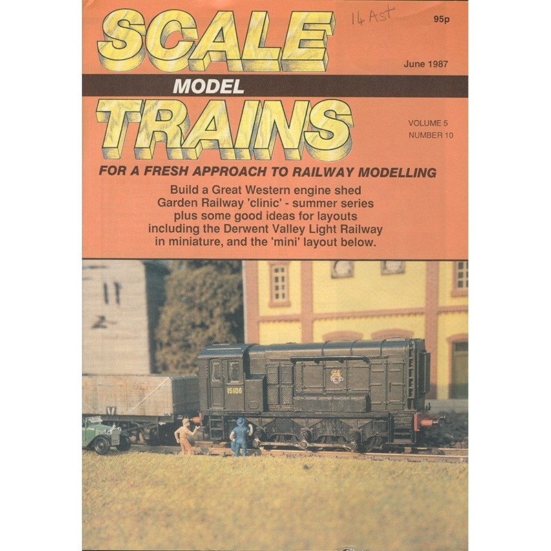 Scale Model Trains 1987 June