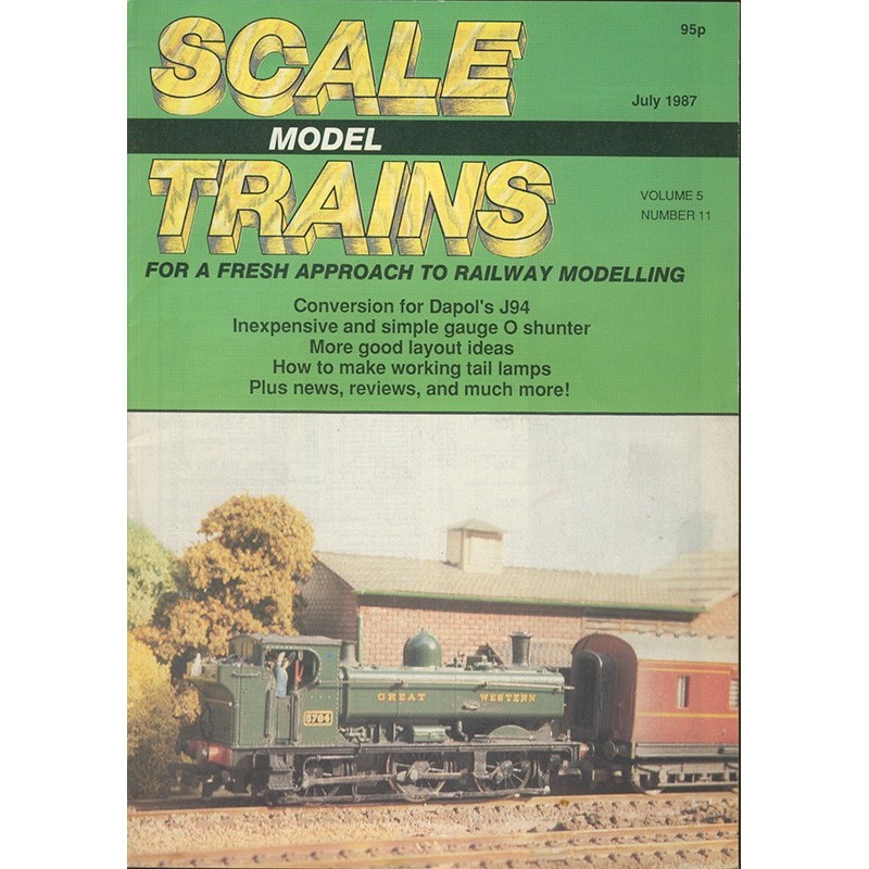 Scale Model Trains 1987 July