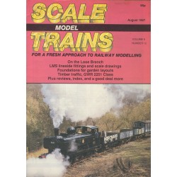 Scale Model Trains 1987 August