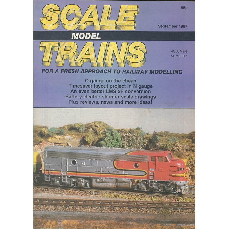 Scale Model Trains 1987 September