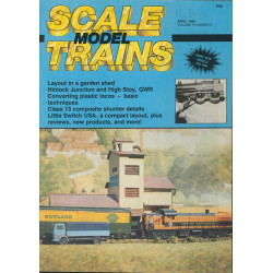 Scale Model Trains 1986 April