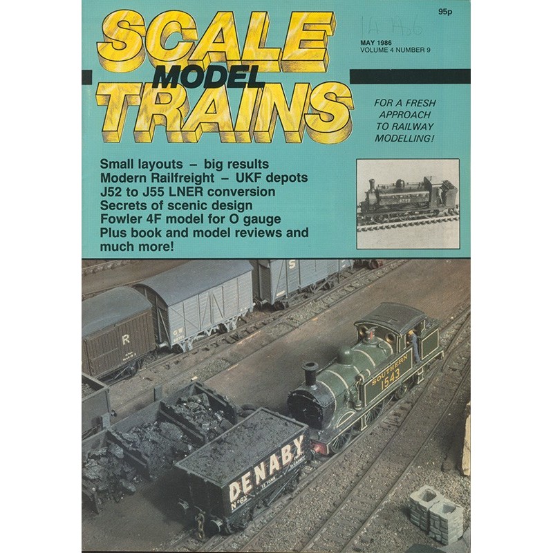 Scale Model Trains 1986 May