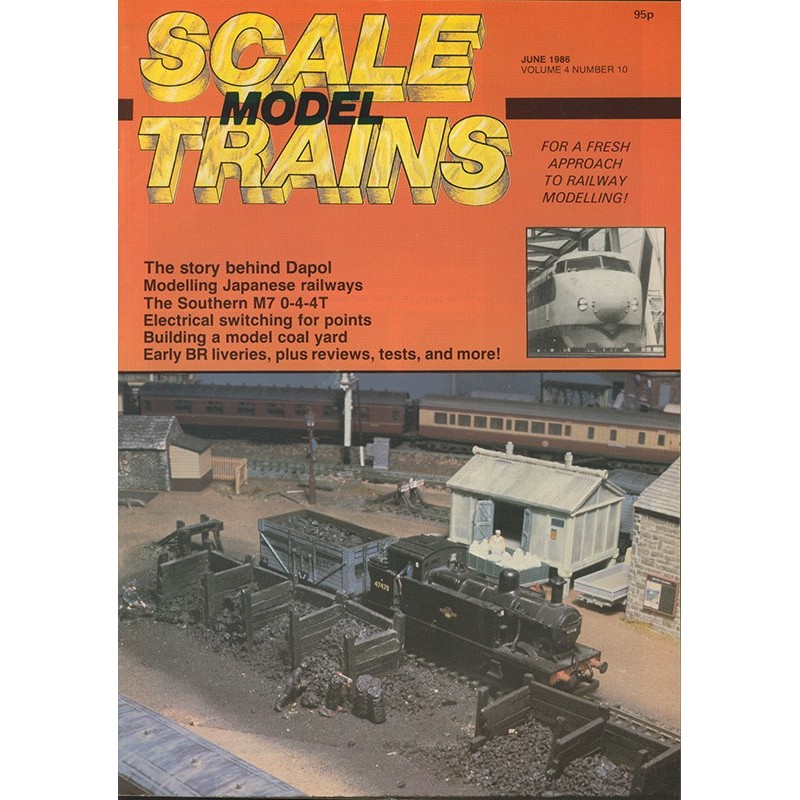 Scale Model Trains 1986 June