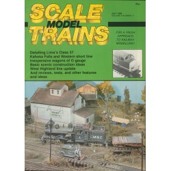 Scale Model Trains 1986 July