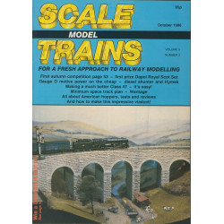 Scale Model Trains 1986 October