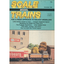 Scale Model Trains 1986 November