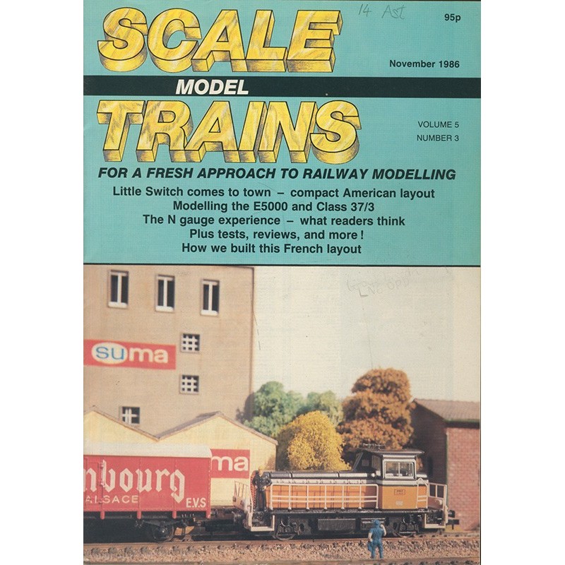 Scale Model Trains 1986 November
