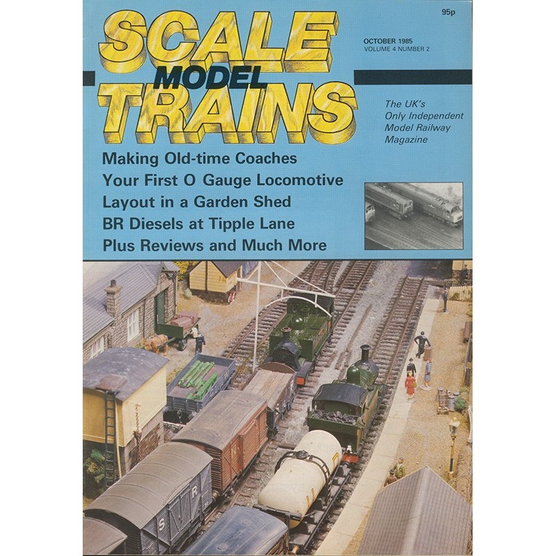 Scale Model Trains 1985 October
