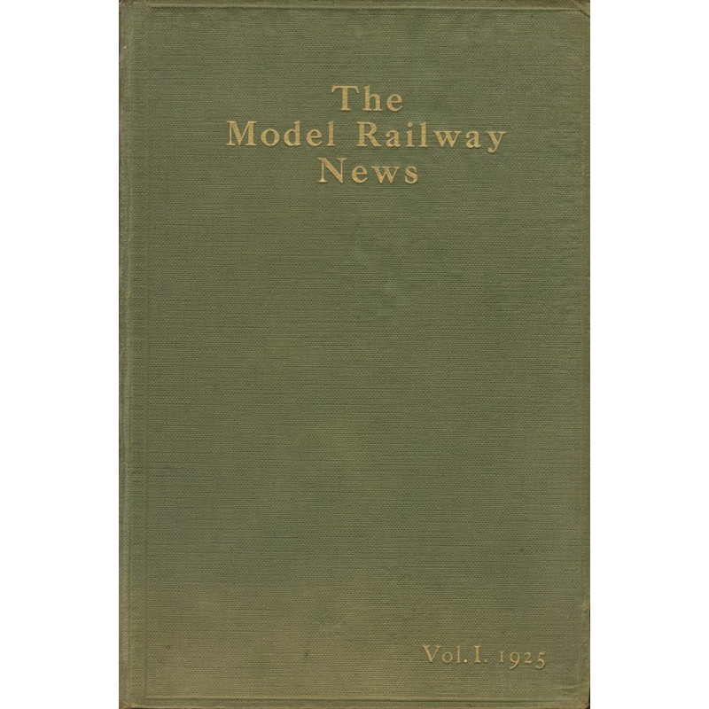 Model Railway News 1925 Bound Volume