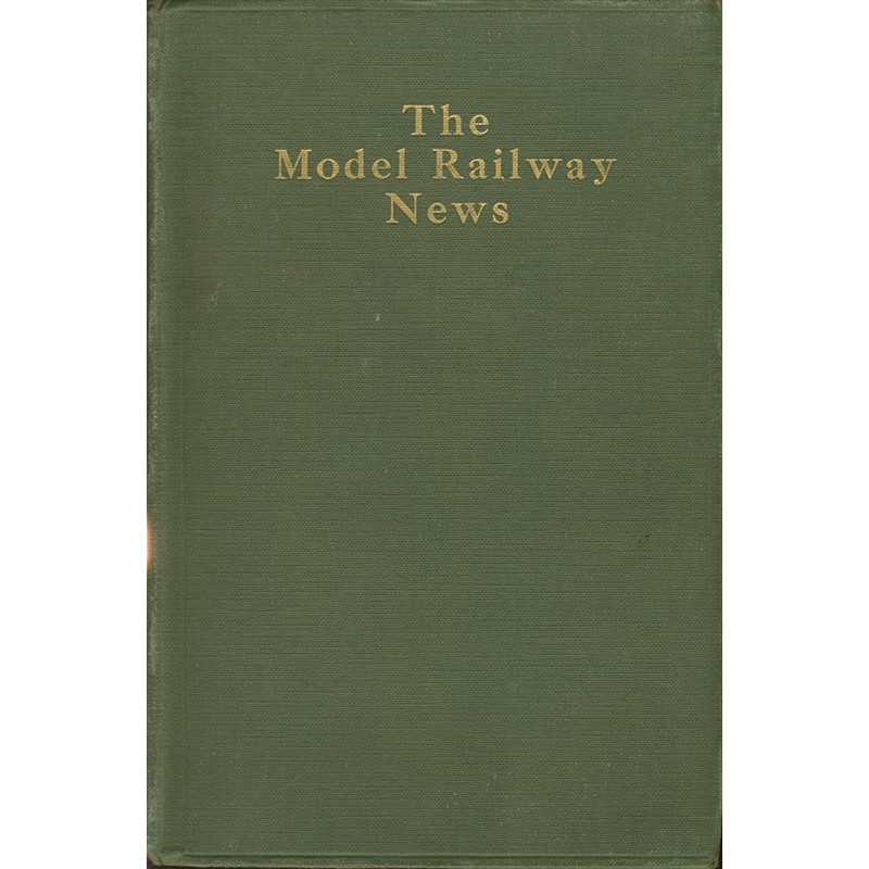 Model Railway News 1926 Bound Volume