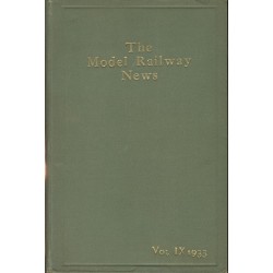 Model Railway News 1933 Bound Volume
