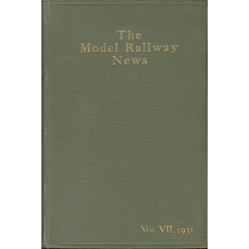 Model Railway News 1931 Bound Volume