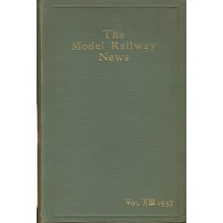Model Railway News 1937 Bound Volume