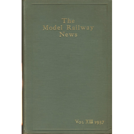 Model Railway News 1937 Bound Volume