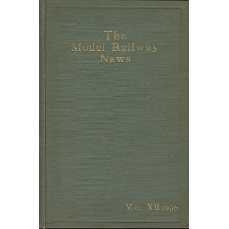 Model Railway News 1936 Bound Volume
