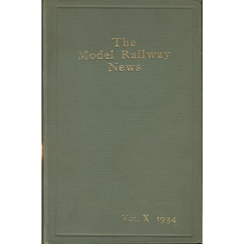 Model Railway News 1934 Bound Volume