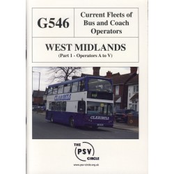 West Midlands (Part 1 - Operators A to V)