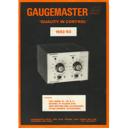 Gaugemaster Controls 1992/1993