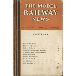Model Railway News 1947 April