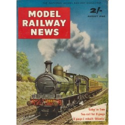 Model Railway News 1960 August