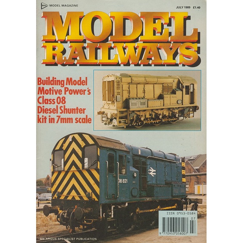 Model Railways 1989 July
