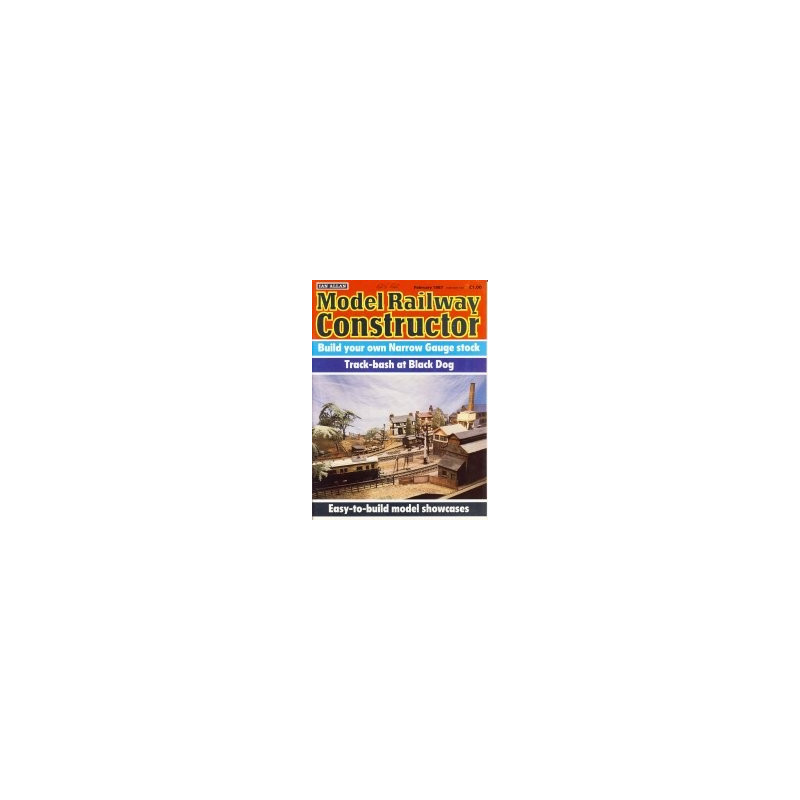 Model Railway Constructor 1987 February Model Railway Constructor 1987 February
