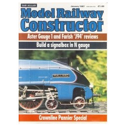 Model Railway Constructor 1987 January