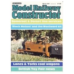 Model Railway Constructor 1987 March