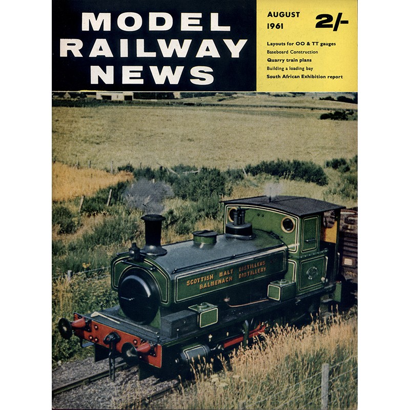 Model Railway News 1961 August