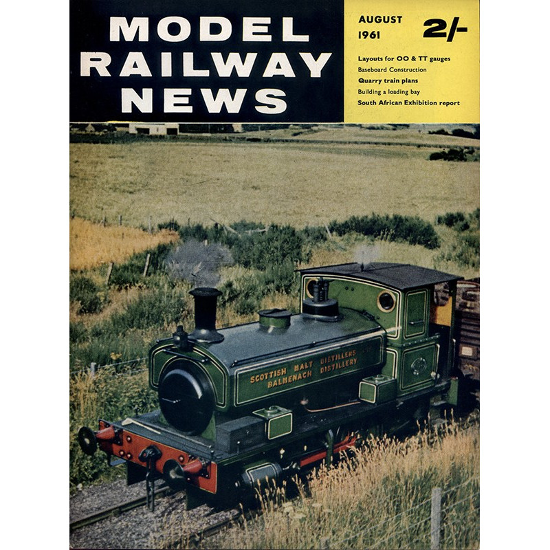 Model Railway News 1961 August