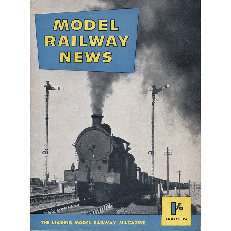 Model Railway News 1956 January