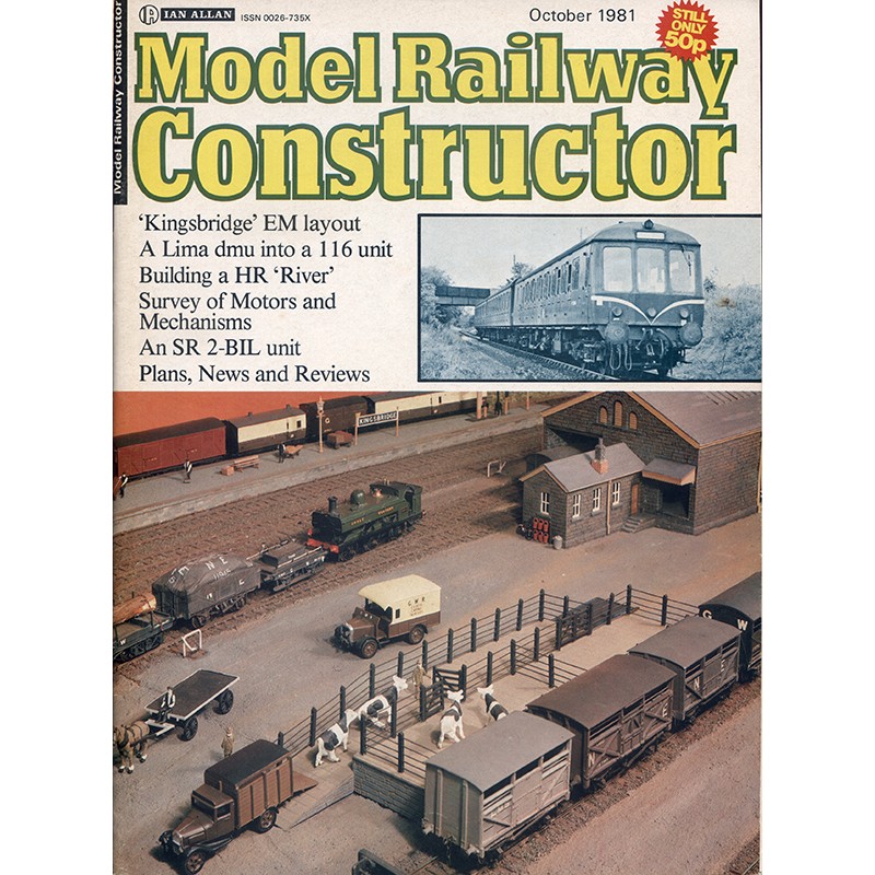 Model Railway Constructor 1981 October