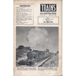 Trains Illustrated 1952 January